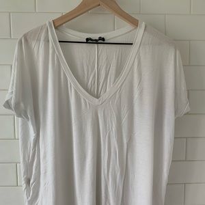 brandy melville plain white t-shirt